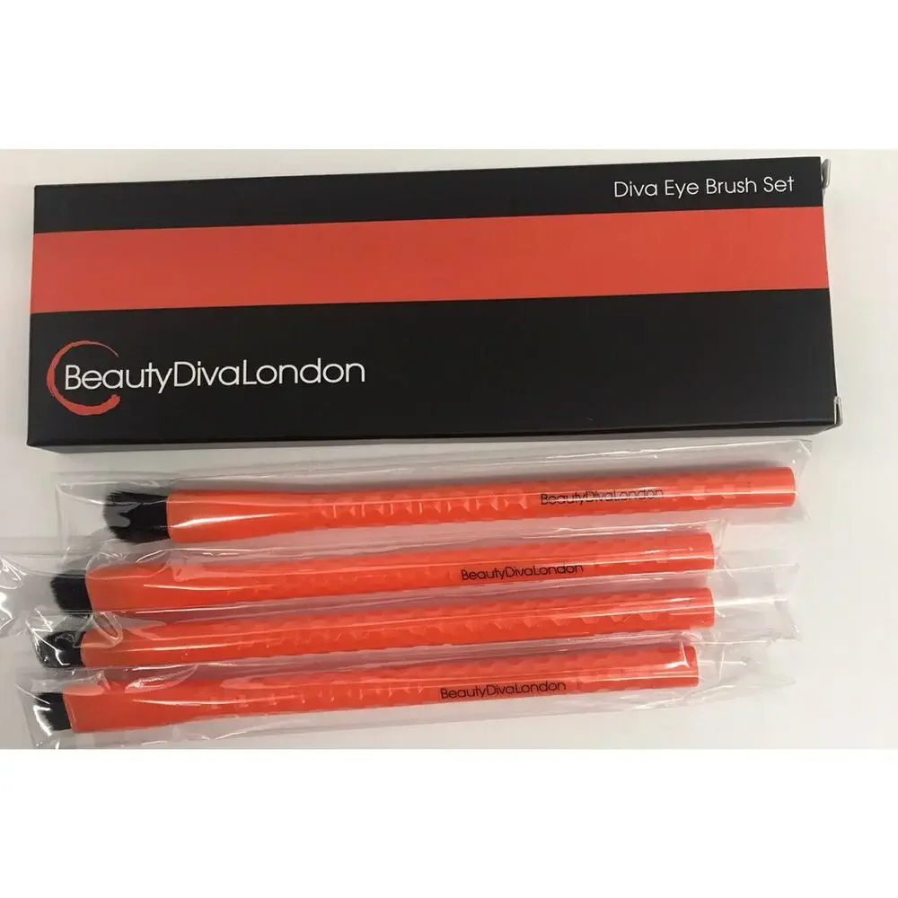4 Piece Beauty Diva London Diva Eye‎ Brush Set